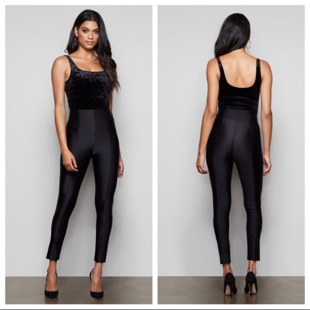 Good American ∙ the high shine boss pant - Size 3 (Large)
